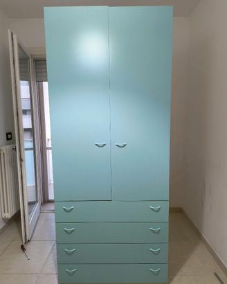 Armadio 4 ante + cassetti