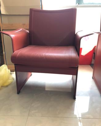 COPPIA POLTRONE MATTEOGRASSI CUOIO-RIBASSATO ORA!!