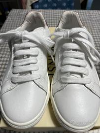 Snikers bianca  bambina