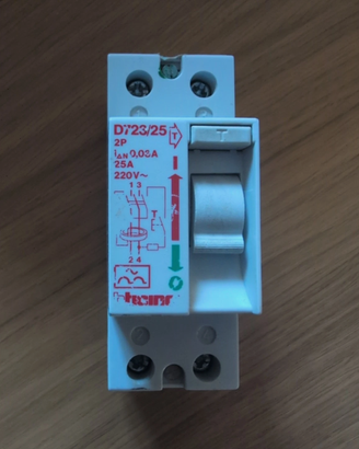 BTICINO D723A/25 220V INTERRUTTORE