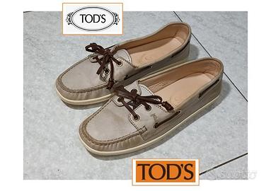 Mocassini da barca Tod's Vintage pelle n.36,5