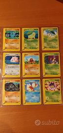 Lotto 13 Carte Pokémon Vintage Set Expedition 