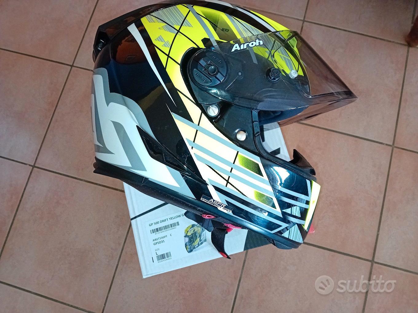 Casco integrale Airoh GP 500 - Drift Yellow Gloss