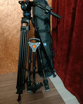 CAVALLETTO+DOLLY PROFESSIONALI X TELECAMERA NUOVI