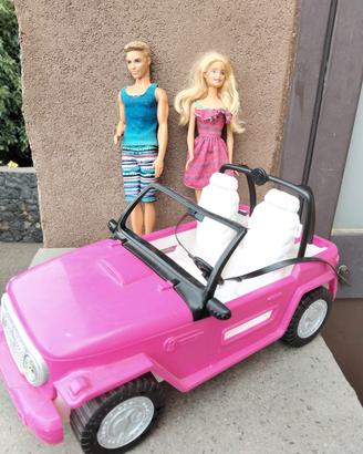 Barbie e Ken Jeep da spiaggia 