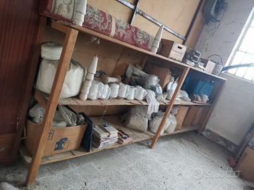 Scaffalatura magazzino ripiani