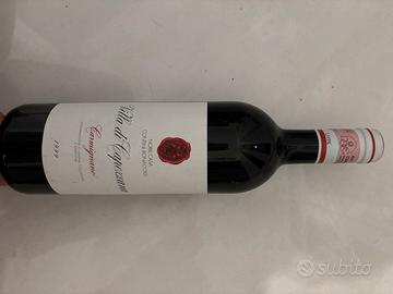 Vino rosso villa di Capezzana 1999