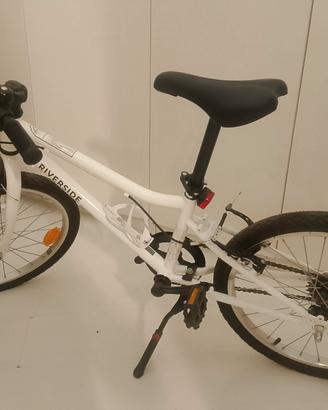 bicicletta b'twin riverside 100  ruote 20" come nv
