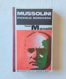 Libro Mussolini piccolo borghese, 1968, nuovo