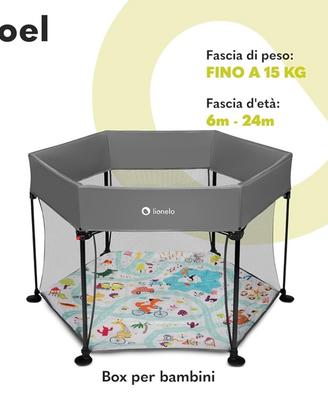 Box per bambini esagonale.