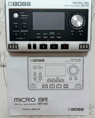 Boss BR-80 Micro BR Registratore Digitale