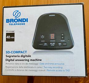 Segreteria digitale Brondi "SD-COMPACT" - NUOVA