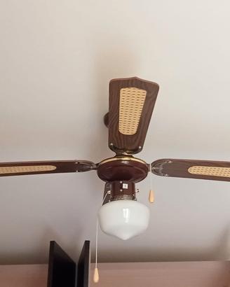 Ventola con lampadario