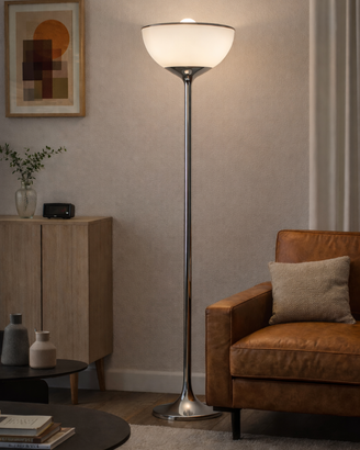 Piantana Design Space age – Lampada in vetro