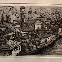 Incisione tecnica allo zucchero di Sandro Azzolini