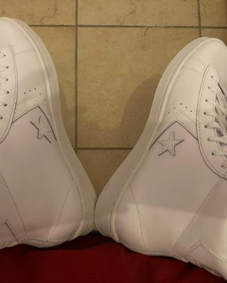 Scarpe Converse Pro Leather Hi Triple White