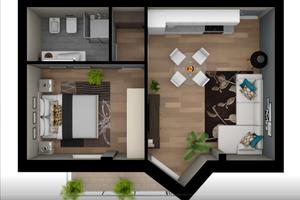 Bilocale con Terrazza a Due Passi dal Centro città