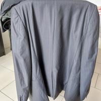 Abito gessato grigio Lana e Seta Conbipel Tg. 48
