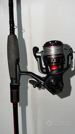 Canna piu mulinello da spinning