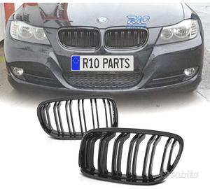 GRIGLIE BMW E90 E91 08-12 LOOK M NERO OPACO ABS