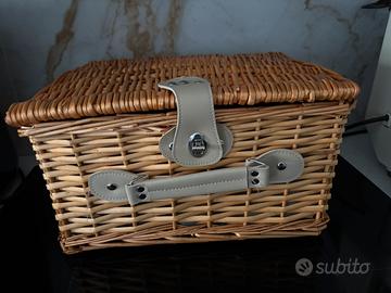 Cestino picnic vimini