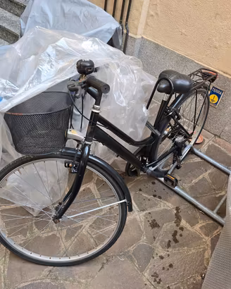 city bike donna nera