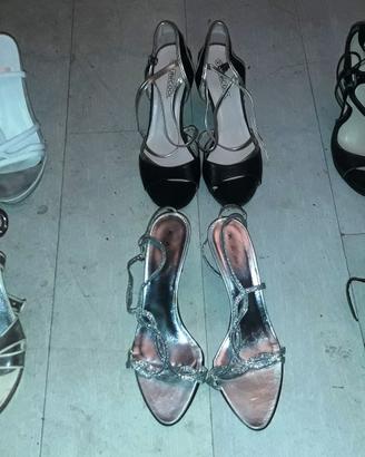 11 paia di scarpe donna tacco alto n. 40