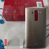 Cover LG G4 H 815 e vetro/pellicola protettiva