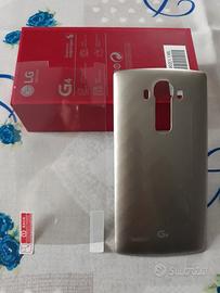 Cover LG G4 H 815 e vetro/pellicola protettiva