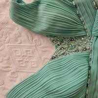 Abito cerimonia color verde 