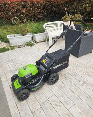 Rasaerba elettrico Greenworks 48v