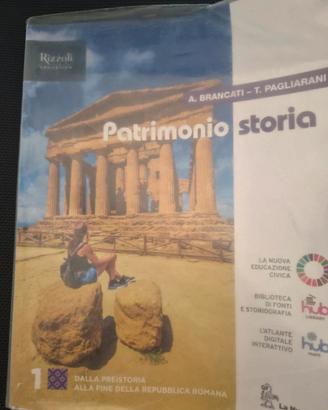 Patrimonio storia 1.  Per le scuole superiori