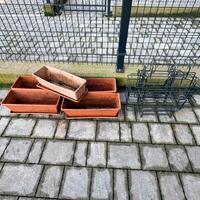 Portavasi in ferro piu vasi