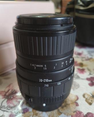 Obiettivo Sigma 70-210 