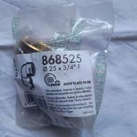 Giunzione curvo 25x3/4 femmina per tubi in PE