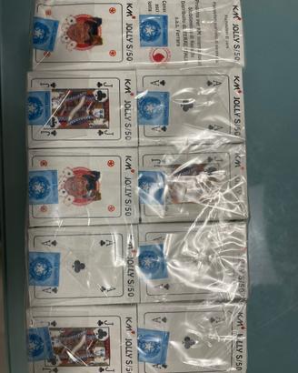 Fiammiferi carte da gioco