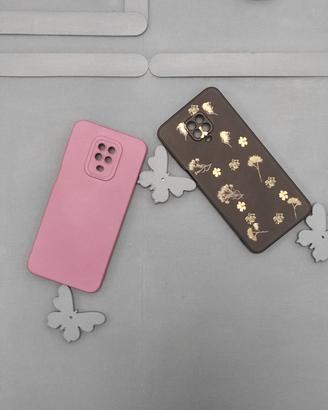 2 Cover in silicone per Xiaomi Redmi Note 9 Pro