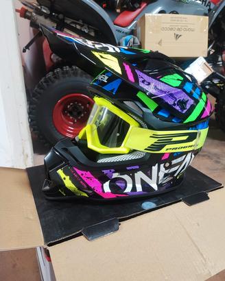Casco Oneal limited edition taglia S!!! NUOVO!!