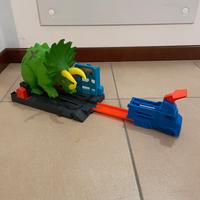 Hot Wheels City Playset Attacco del Triceratopo