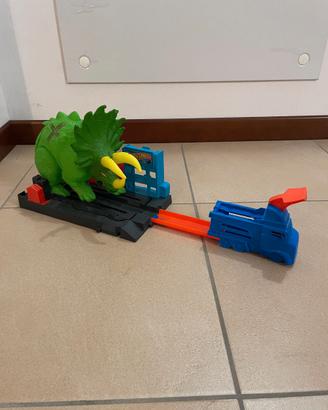 Hot Wheels City Playset Attacco del Triceratopo