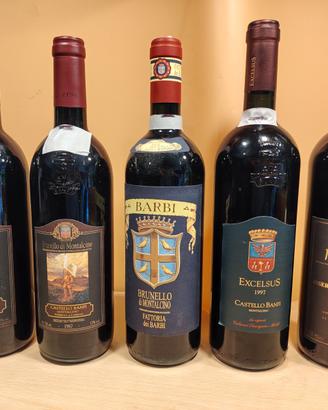 vini da collezione 