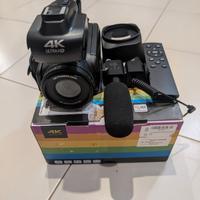 Videocamera per Vlog 4k Ultra HD 