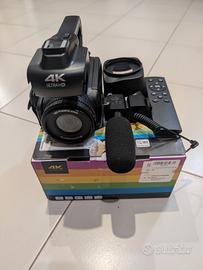 Videocamera per Vlog 4k Ultra HD 