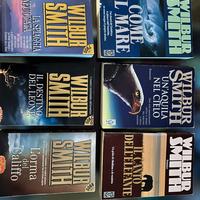 Lotto 6 libri Wilbur Smith Romanzi