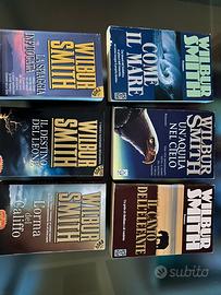 Lotto 6 libri Wilbur Smith Romanzi