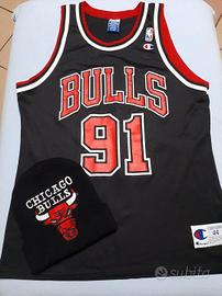 Canotta NBA Chicago Bulls Rodman Champion '90