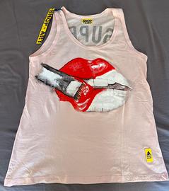 Canotta maglia rosa Shop Art nuova M