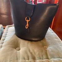Borsa secchiello blu- Gucci- originale