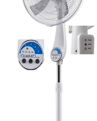 ventilatore silenzioso  5 velocità con telecomando