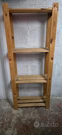 Scaffale in legno 